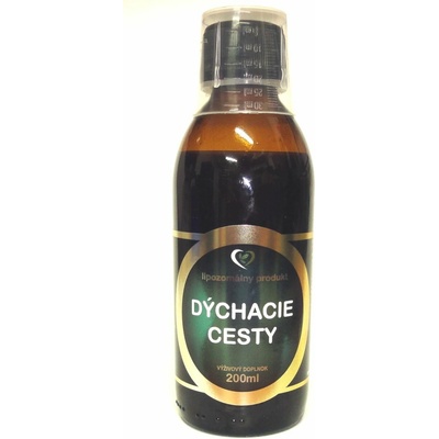 Zdravý svet Lipozomálna zmes bylín dýchacie cesty 200 ml