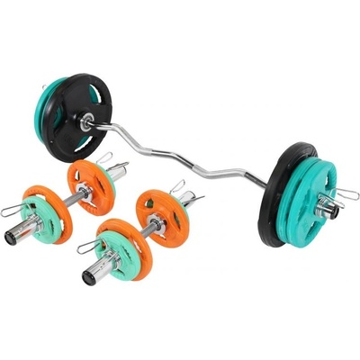 Gorilla Sports Nakladací činkový set 75 kg