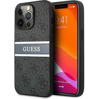 Guess plastové Apple iPhone 13 Pro Max šedé