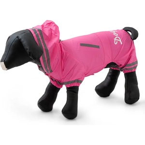  Дъждобран Dog Baby Pink- Розов дъждобран за кучета