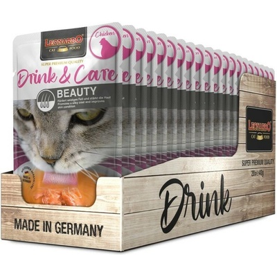 Leonardo DRINK MULTIPACK kuřecí polévka BEAUTY 20 x 40 g