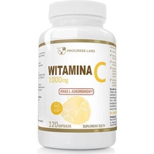 Progress Labs Vitamín C 1000 mg 120 kapsúl