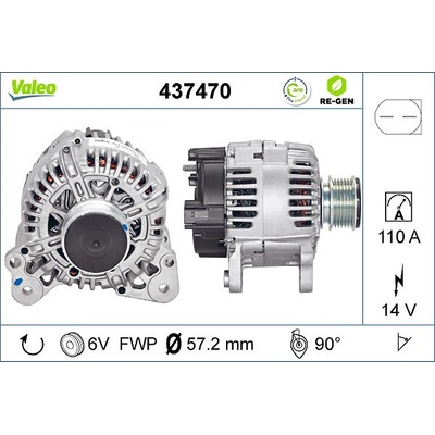 generátor VALEO 437470