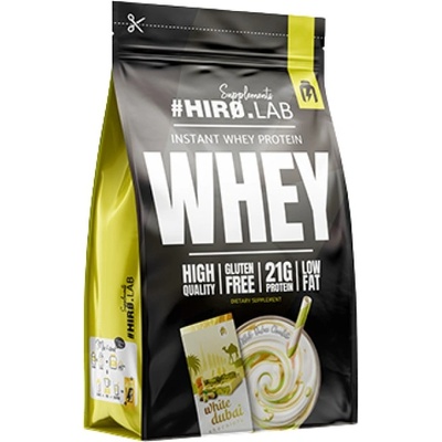 Hiro.Lab Instant Whey Protein | High Quality Whey Concentrate [750 грама] Дубайски бял шоколад