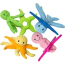 Kiwi Hračka pes OCTOPUS & STARFISH plyš,TPR modr 27 cm