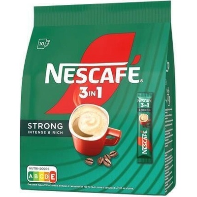NESCAFE Káva Strong 3in1 instantní 10 x 16,5 g