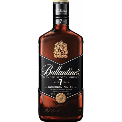 Ballantines 7y 40% 0,7 l (čistá fľaša)