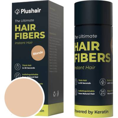 Plushair HAIR FIBERS vlasové vlákna blond