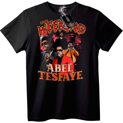 NOONEBRAND Тениска The Weeknd Abel Tesfaye - 2XL, White