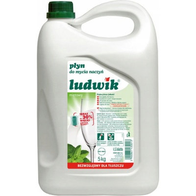 Ludwik Tekutý prostriedok na umývanie riadu mäta 5 kg