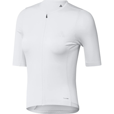 adidas Дамска фланелка с къс ръкав за колоездене adidas Women's Tempo Jersey Cycling jersey - White (156-2921-0214)