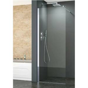 Inter Ceramic Душ параван Inter Ceramic хром 80x200 см прозрачно стъкло (113TR/80 NANO)