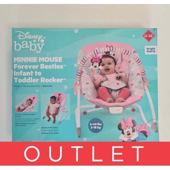 Disney Baby hojdačka vibrujúce Minnie Mouse Forever Besties