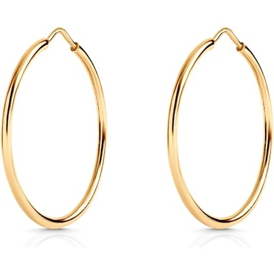 SAVICKI Обеци тип халка savicki: жълто злато