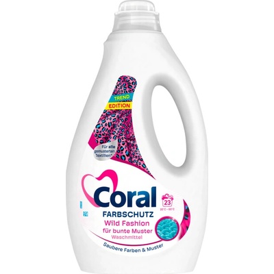 Coral Color Wild prací gél na farebnú bielizeň Divoké kvety 1,15 l