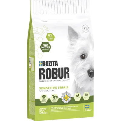 Bozita Robur Sensitive Adult Small Lamb 7,5 kg