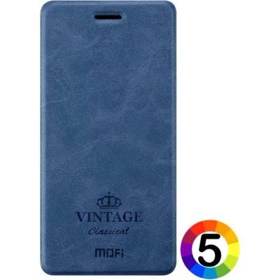 LG G6 Mofi Vintage Кожен Калъф и Протектор