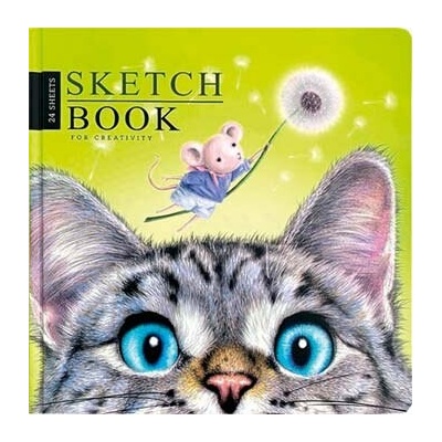 Sketchbook CAT 20x20 cm