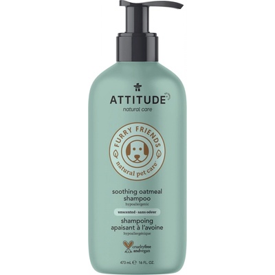 Attitude Přírodní šampon pro zvířecí mazlíčky s ovsem 473 ml – Zboží Dáma