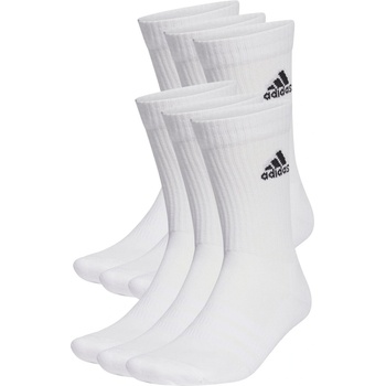 adidas Детски чорапи Adidas Crew Socks 6 Pack Childrens - White/Black