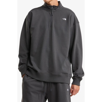 The North Face Essential Light Relaxed 1/4 Zip Crew anthracite grey