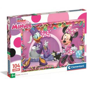 Clementoni - Puzzle Minnie a Daisy - 100 piese