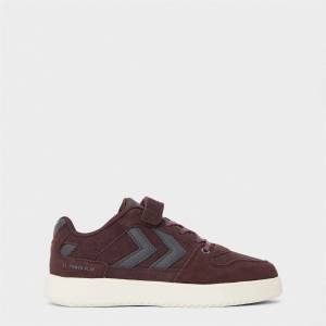 Hummel Маратонки Hummel Kids' Power Suede Low-Top Trainers - Fudge - sportihobi - 84,08 лв