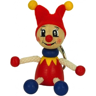 Přívěsek na klíče KROKIDO KAŠPÁREK originální dřevěná