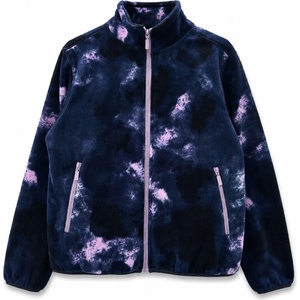 Mazine Дамско поларено яке Mazine Women's Printed Fleece Zip Jacket Fleece jacket - Purple Indigo / Clouds (105-7859-0313)