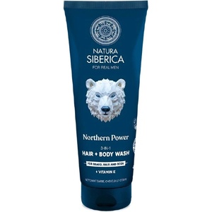 Natura Siberica Arctic Wild Northern Power 3-in-1 Hair + Body Wash 200 ml