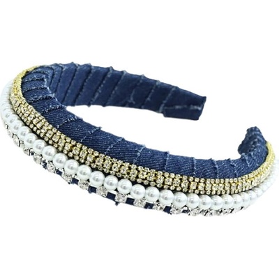 Amparo Miranda® Vlasová spona Miranda Denim AM183-02