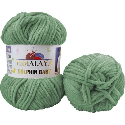 Himalaya příze Dolphin Baby 80388 bledá zelená
