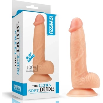 Пенис дилдо, ултра мекият пич, 20см. - The Ultra Soft Dude 8 (LVTOY00443)