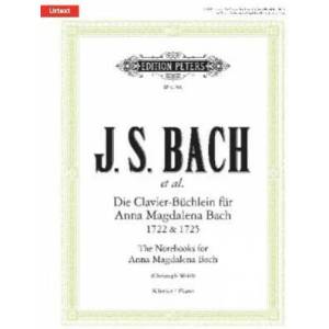NOTEBOOKS FOR ANNA MAGDALENA BACH 1722 1 (ISBN: 9790014126018)