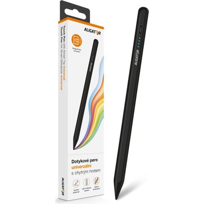 Aligator Dotykové pero univerzálne čierne TP02