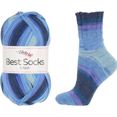 Vlna-Hep Best Socks (4fach) 7408