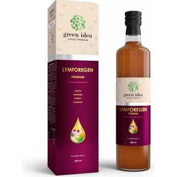 Green Idea Topvet Premium Lymforegen Premium bylinný sirup 500 ml