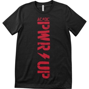 AC/DC PWR-UP Vertical Logo Black 2XL Риза (PS-1-ACDC015-H68-10-BK-XXL)