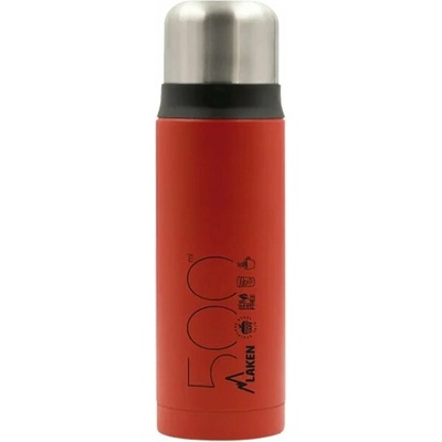 Laken Termoska ocel 500 ml červená