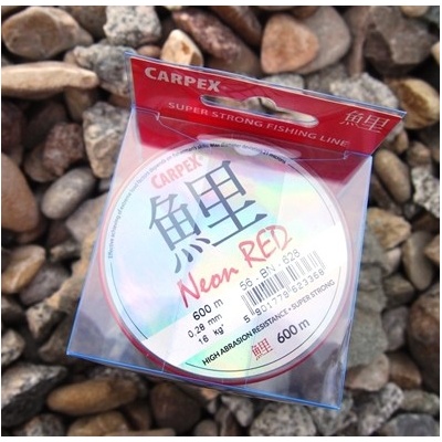 CARPEX Neon Red 600 m 0,28 mm 16 kg
