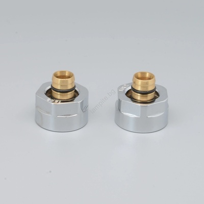 P.M.H. P. M. H. M16B2002-Компресионен фитинг за вентил VISION/INTER лъскав хром/Alupex 16 мм (PM0018)