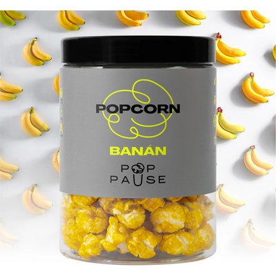 Pop Pause Popcorn Banán 1000 ml 100 g