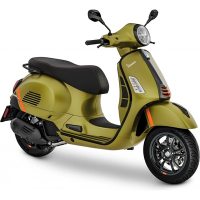 Vespa GTS Super 125 Sport Verde ambizioso matt E5+