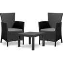 Allibert Rosario Balcony Set 2 + 1 grafit