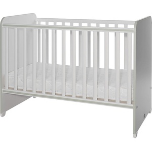 Lorelli Детско легло Lorelli - Sweet Dream, 60 x 120 cm, бяло и зелено (10150540040A) - baby