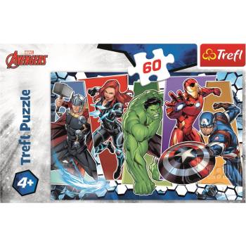 Image 1 of Trefl - Puzzle Avengers: Invincible - 40 - 99 piese
