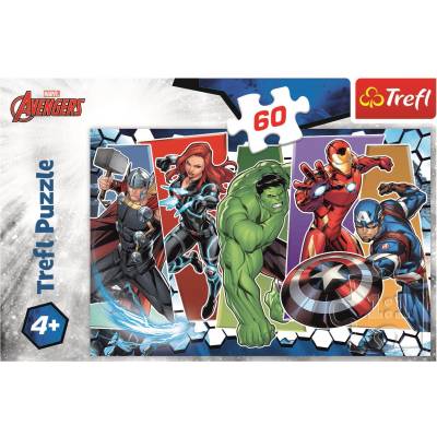 Trefl - Puzzle Avengers: Invincible - 40 - 99 piese