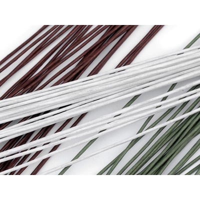 Floristický drát Ø1,3 mm délka 40 cm 20 kusů - 2 zelená