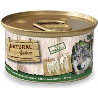 Natural Greatness Lamb Monoproteinic recipe - Монопротеин Агне (за чувствителни стомаси), 170гр, Испания NGD17001