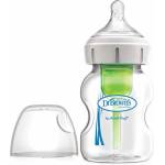 Dr. Brown's Стъклено шише Dr. Brown's - Options+, Wide-Neck, 150 ml (72239317082) - ozone